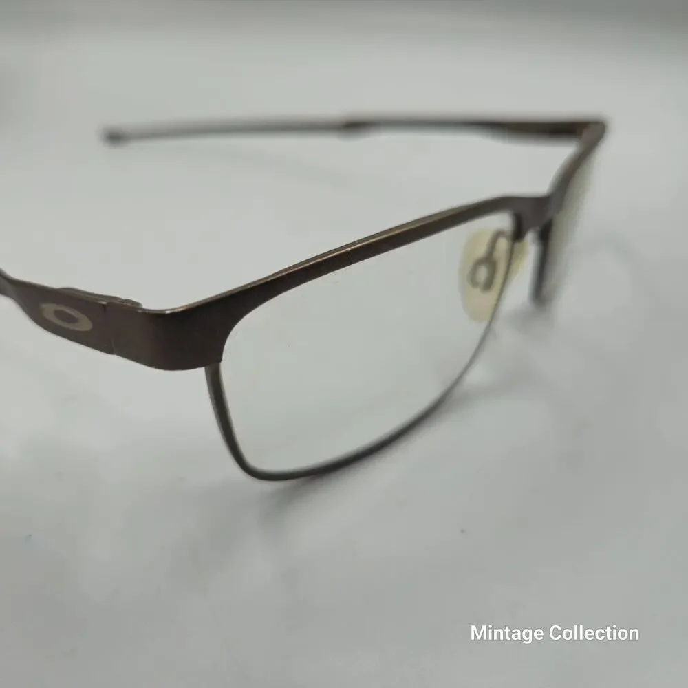 Oakley Steel Plate OX3222-0256 Powder Cement Eyeglasses Frame ONLY 56-18 141